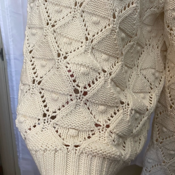 Women’s, Tommy Hilfiger, Open Knit, Crew Neck, Sweater - Picture 5 of 9